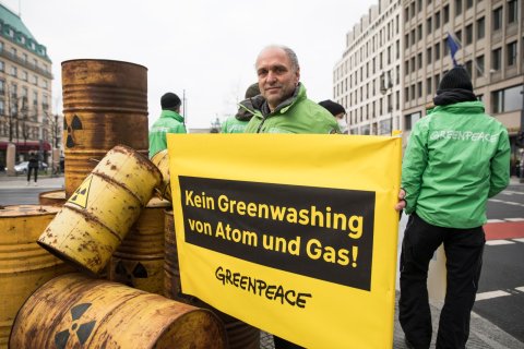 Protest Greenpeace