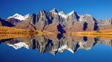 Alpen Berge Bergsee