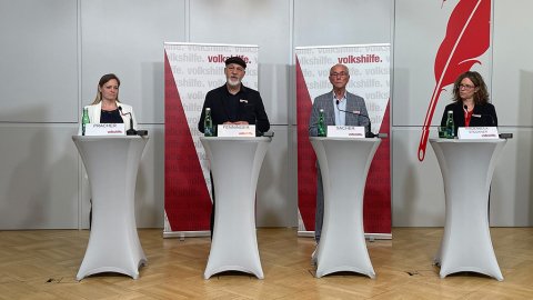 Pressekonferenz Volkshilfe