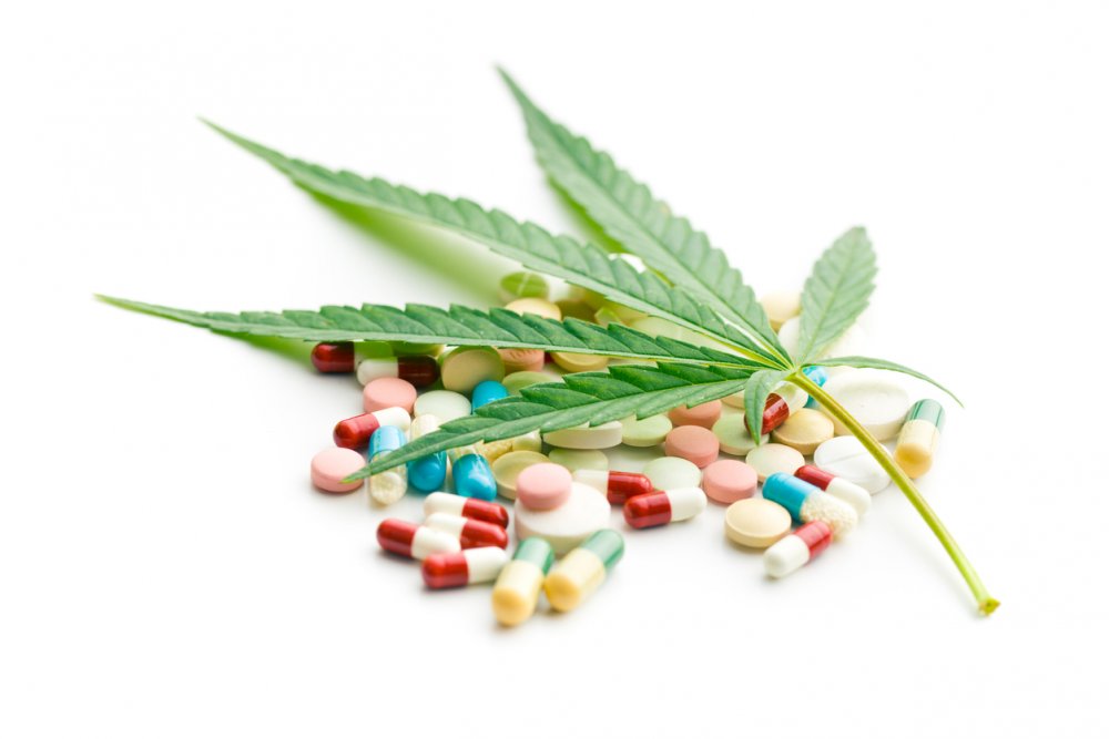 Cannabis Tabletten bunt