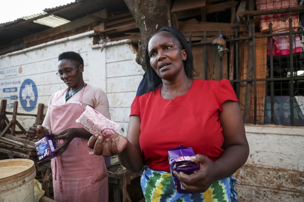 Frauen Kenya Menstuation Hygiene
